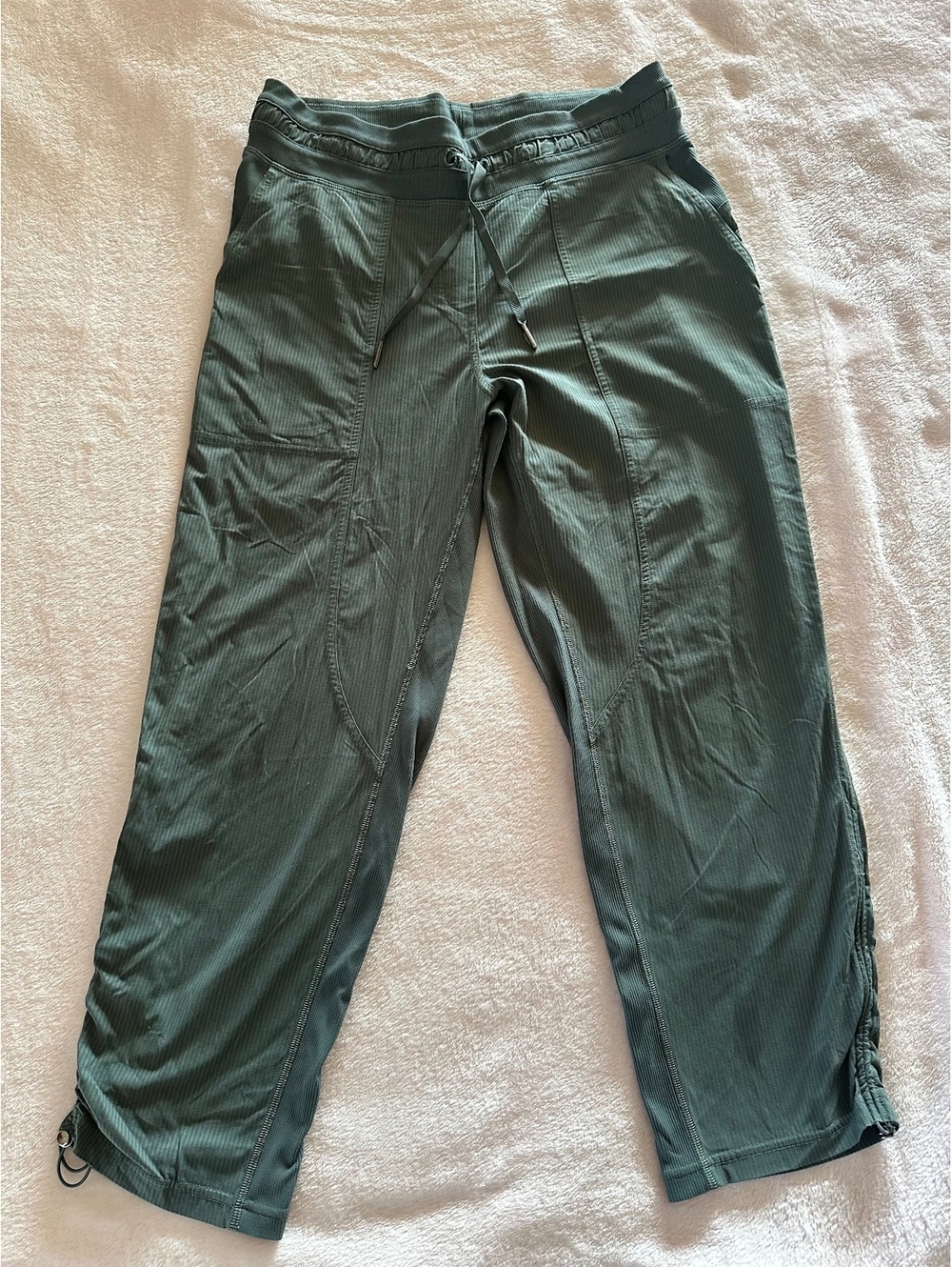 Lululemon Dance Studio Mid-Rise Jogger Army Green Size 8